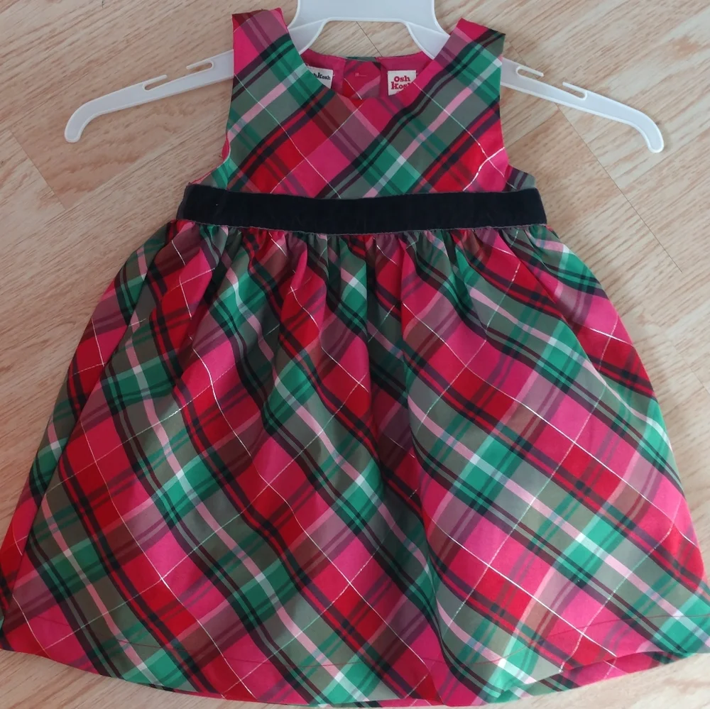Plaid Dress - 12M